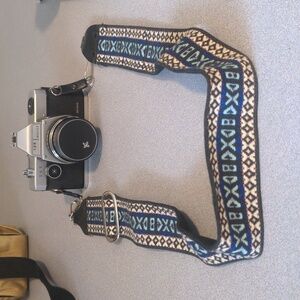 VTG Vintage Sears Relfex 126 Film Camera with camera strap